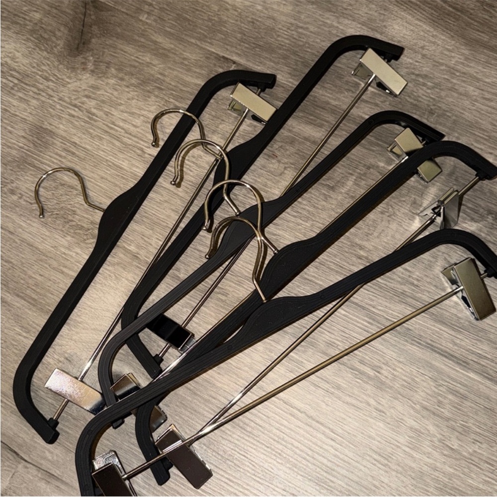 5 pieces pants hanger with clips